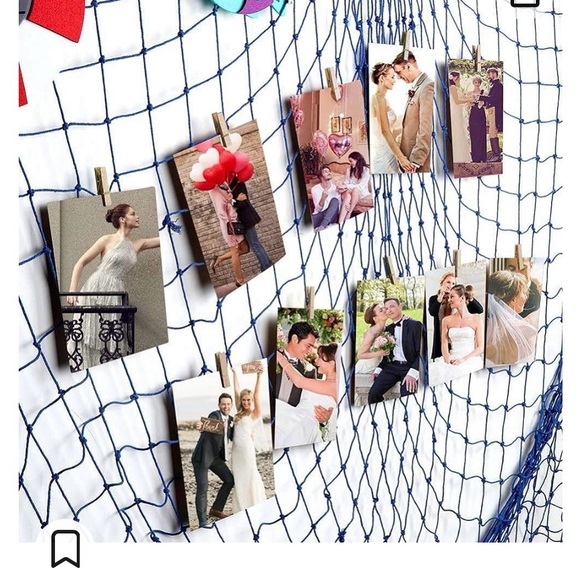 Fisherman Net Beach Decor. NWOT - Picture 4 of 6